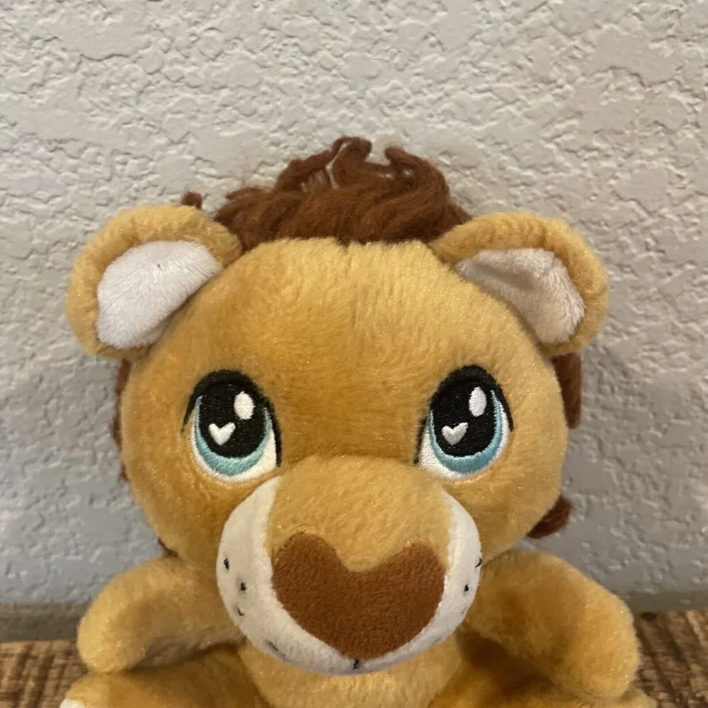 BUILD A BEAR 7” Small Fry Buddy Lion Plush 2015 Stuffed Animal BAB Soft